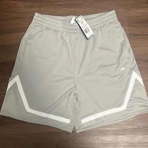 Adidas Basketball Pro Block Shorts (7 inch inseam)
